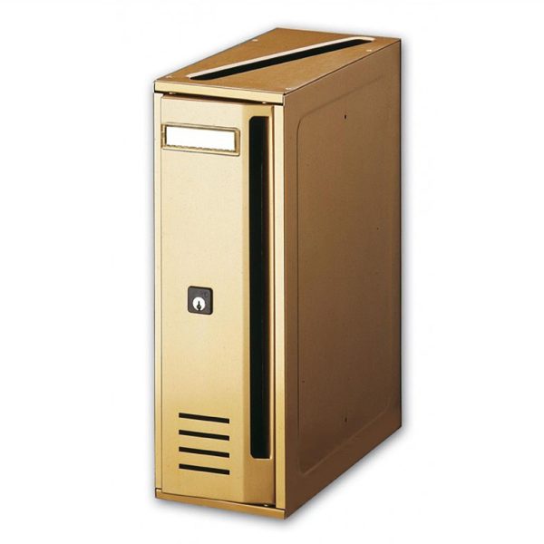 Alubox-cubo-buzon-comunidad-vertical-bronce