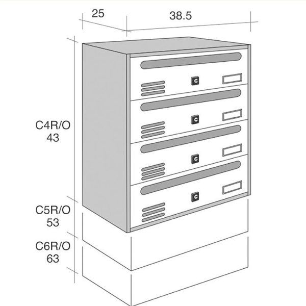 Alubox-regent-buzon-comunidad-horizontal-medidas